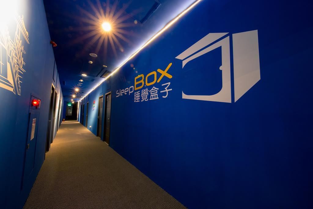 SleepBox Hostel Taipeh Exterior foto